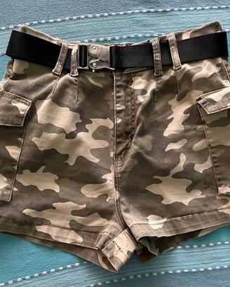 Pantaloncini shorts mimetici Tally Weijl 42