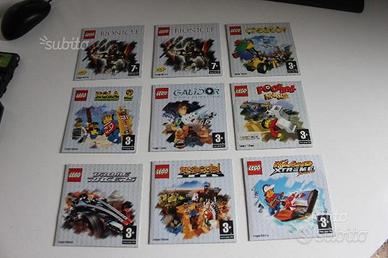 Lotto 9 giochi LEGO PC CD ROM
