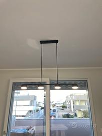 Lampadario moderno con 4 lampade