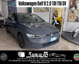 Volkswagen Golf 8 2.0 TDI 116 CV GARANZIA