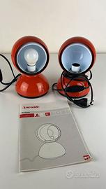 2 Lampade Eclisse Artemide Arancione COME NUOVE