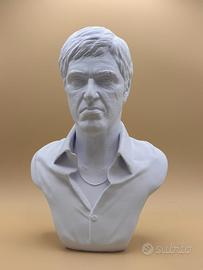 Busto Tony Montana Scarface Film Kaws Zara Polo