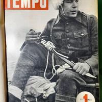 Riviste TEMPO rilegate anni 1940 1941 1942 1943...