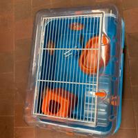 Gabbia per piccoli roditori completa