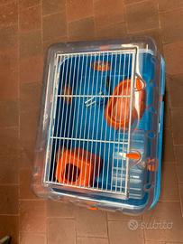 Gabbia per piccoli roditori completa