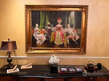 Quadro scena musicale 149x118 cm