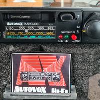 Autoradio Vintage Anni '80 Autovox Kanguro 732 #24