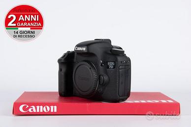 Canon 7D 2 ANNI DI GARANZIA