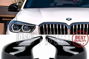 CALOTTE SPECCHIETTI per Bmw X5 G05 Nero Lucido