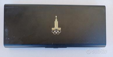Raccolta 5 Monete Olimpiadi Mosca Argento 