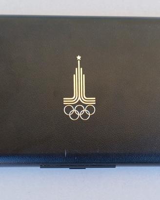 Raccolta 5 Monete Olimpiadi Mosca Argento 