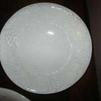 Piatto - centrotavola ceramica shabby fondo