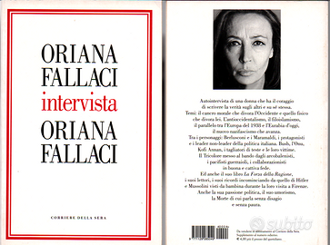 Oriana Fallaci intervista Oriana Fallaci - 2004