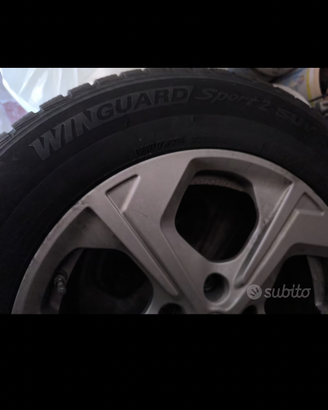 ruote invernali Nissan X trail