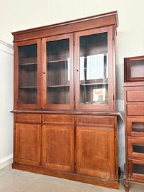 NUOVA VETRINA 3 ANTE 3 CASSETTI DI VERO LEGNO