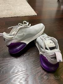 Scarpe Nike Air Max 270 bianca/viola n. 35