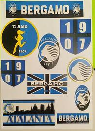 10 ADESIVI ATALANTA ULTRAS BERGAMO DEA - PAPER ADE