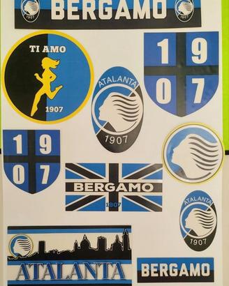 10 ADESIVI ATALANTA ULTRAS BERGAMO DEA - PAPER ADE