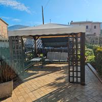 Gazebo 3x3 m  e dondolo