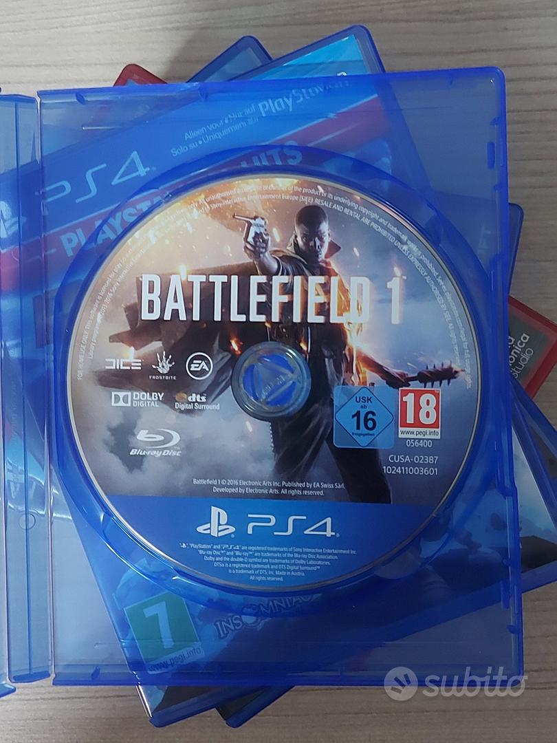 Battlefield 1 gioco originale ps4 compatibile ps5 Console e