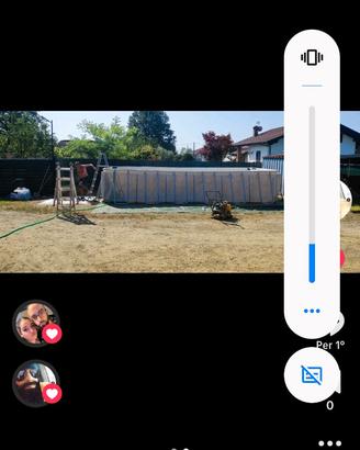 piscina 8m*4m con doppi accessori