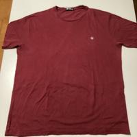 T Shirt uomo girocollo Dresserd colore borgogna