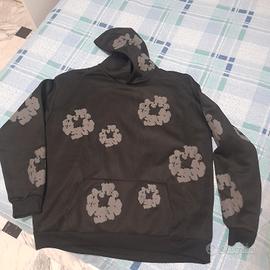 Felpa streetwear con cappuccioio-taglia M