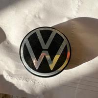 4x Adesivi Coprimozzi adatti a VW 65m