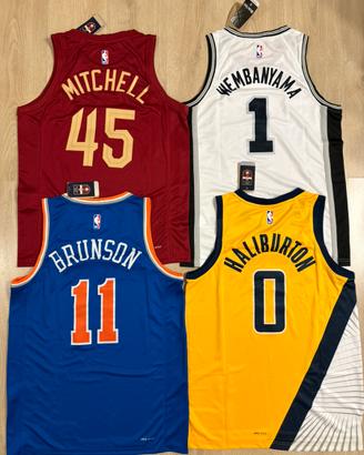 NBA Jersey Canotta Maglia Nike L-48 (45€ l’una)