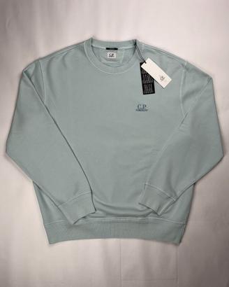 Felpa Celeste Girocollo C.P. Company