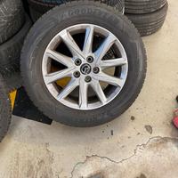 Quattro cerchi in lega con pneumatico  mazda x5