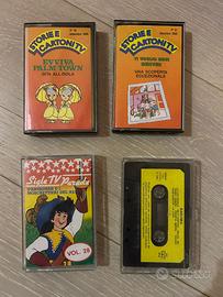 musicassette storie e cartoni tv