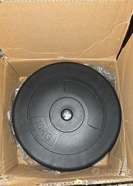 Coppia di dischi da 10kg in ghisa/plastica