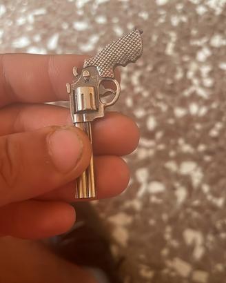 Pistola portachiavi finta del 1900