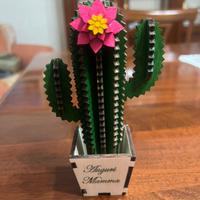 Piantina in taglio laser legno festa della Mamma