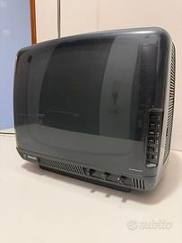 TV Vintage Philips TX Portatile a Tubo Catodico -