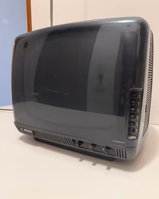 TV Vintage Philips TX Portatile a Tubo Catodico -