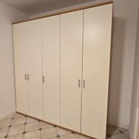 letto,comodini, 2 como', armadio, mobile soggiorno