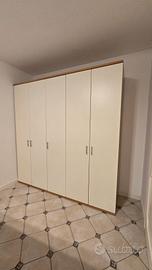 letto,comodini, 2 como', armadio, mobile soggiorno