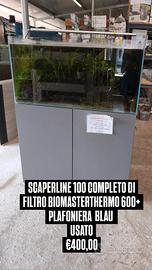 ACQUARIO SCAPERLINE 100 CON SUPPORTO USATO