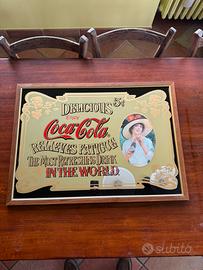 Specchio Coca Cola 75x55 Vintage
