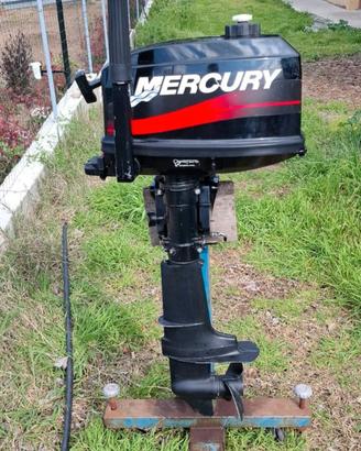 Motore fuoribordo Mercury 5CV gambo lungo 2 TEMPI