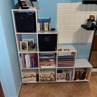 Libreria VASAGLE a cubi-Bianca ottime condizion