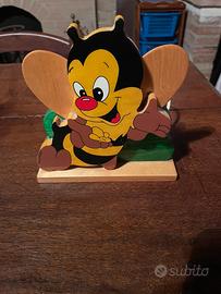 Abat-jour paralume per bambini in legno