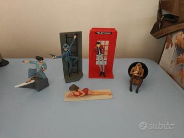 Set 5 Acton Figures Lupin 