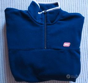 NIKE Pile uomo sportivo blu navy taglia L