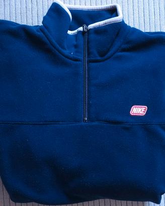 NIKE Pile uomo sportivo blu navy taglia L