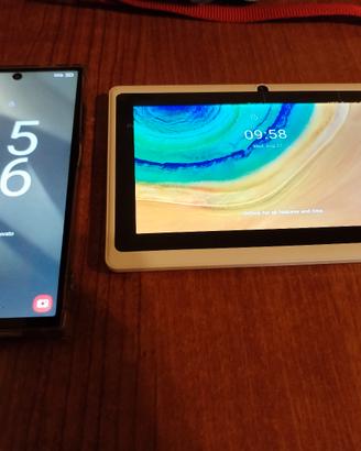 TELEFONO NUOVO E TABLET NUOVO MAI USATO CON LA SCA