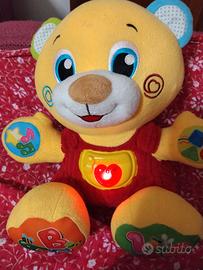 Peluche a forma di orsetto Baby Clementoni