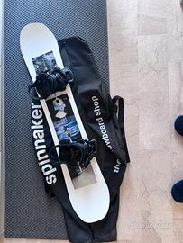 Tavola  snowboard 146 burton talent scout + sacca